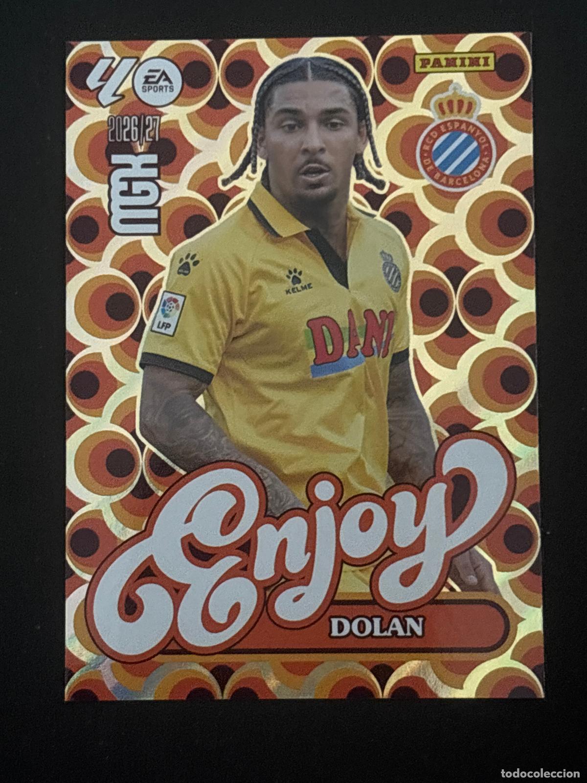 Cromos de f&uacute;tbol: 382 DOLAN ESPANYOL ENJOY MEGACRACKS MGK 26-27 2026-2027 PANINI LIGA