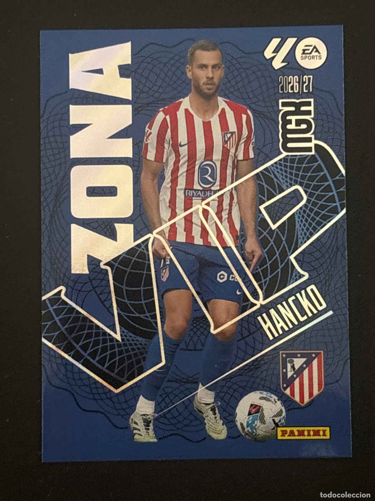 Cromos de f&uacute;tbol: 397 HANCKO AT MADRID ZONA VIP MEGACRACKS MGK 26-27 2026-2027 PANINI LIGA