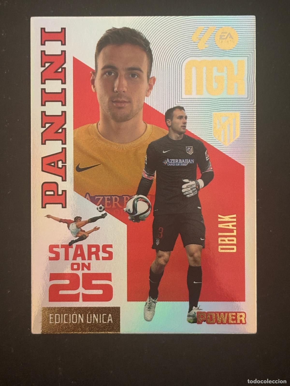 Cartes &agrave; collectionner de Football: 447P OBLAK AT MADRID STARS ON 25 POWER MEGACRACKS MGK 26-27 2026-2027 PANINI LIGA