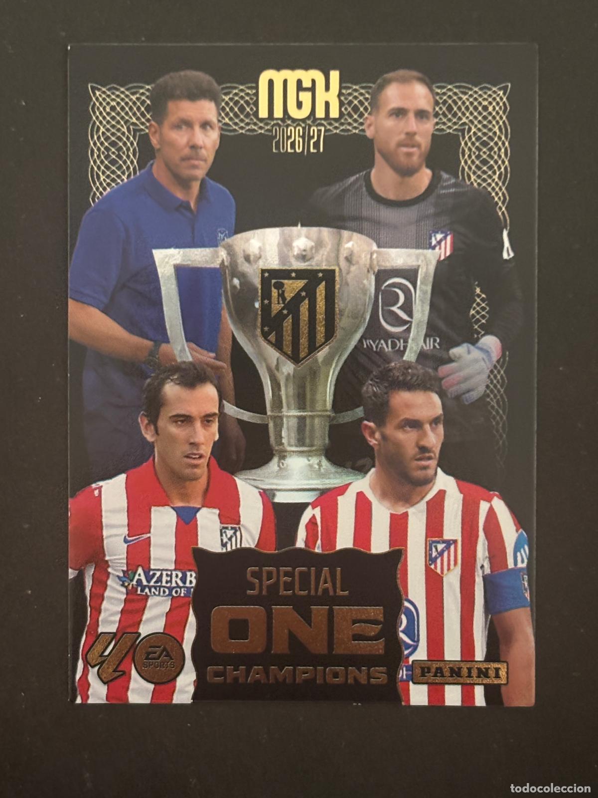 Cartes &agrave; collectionner de Football: SOC1 ESCUDO AT MADRID SPECIAL ONE CHAMPIONS MEGACRACKS MGK 26-27 2026-2027 PANINI LIGA