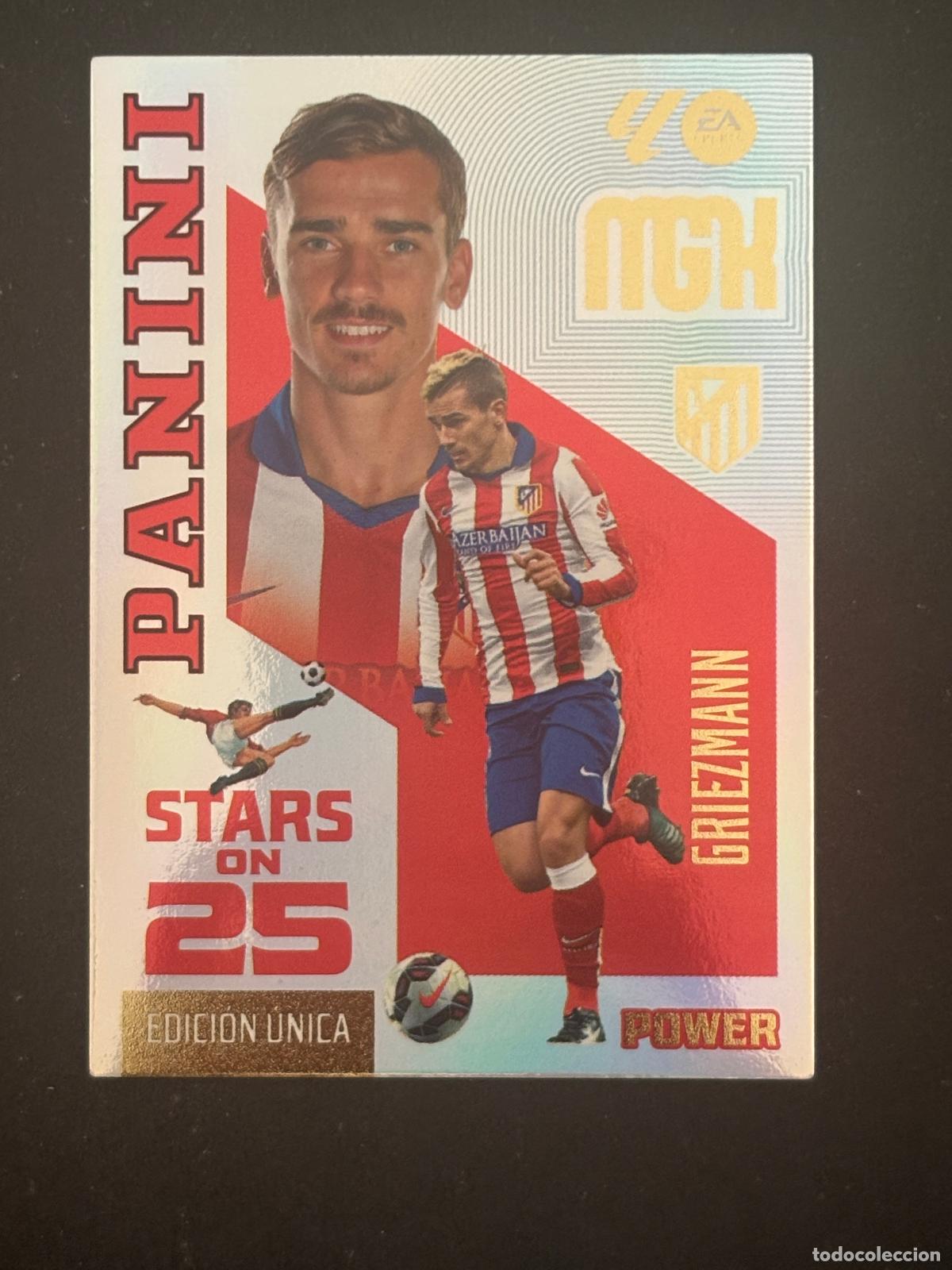 Cartes &agrave; collectionner de Football: 443P GRIEZMANN STARS ON 25 POWER MEGACRACKS MGK 26-27 2026-2027 PANINI LIGA