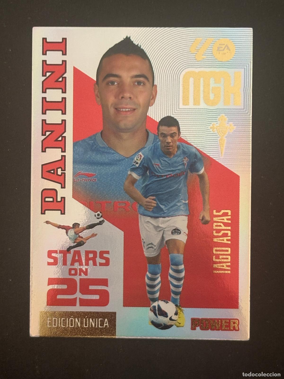Cartes &agrave; collectionner de Football: 444P IAGO ASPAS CELTA STARS ON 25 POWER MEGACRACKS MGK 26-27 2026-2027 PANINI LIGA
