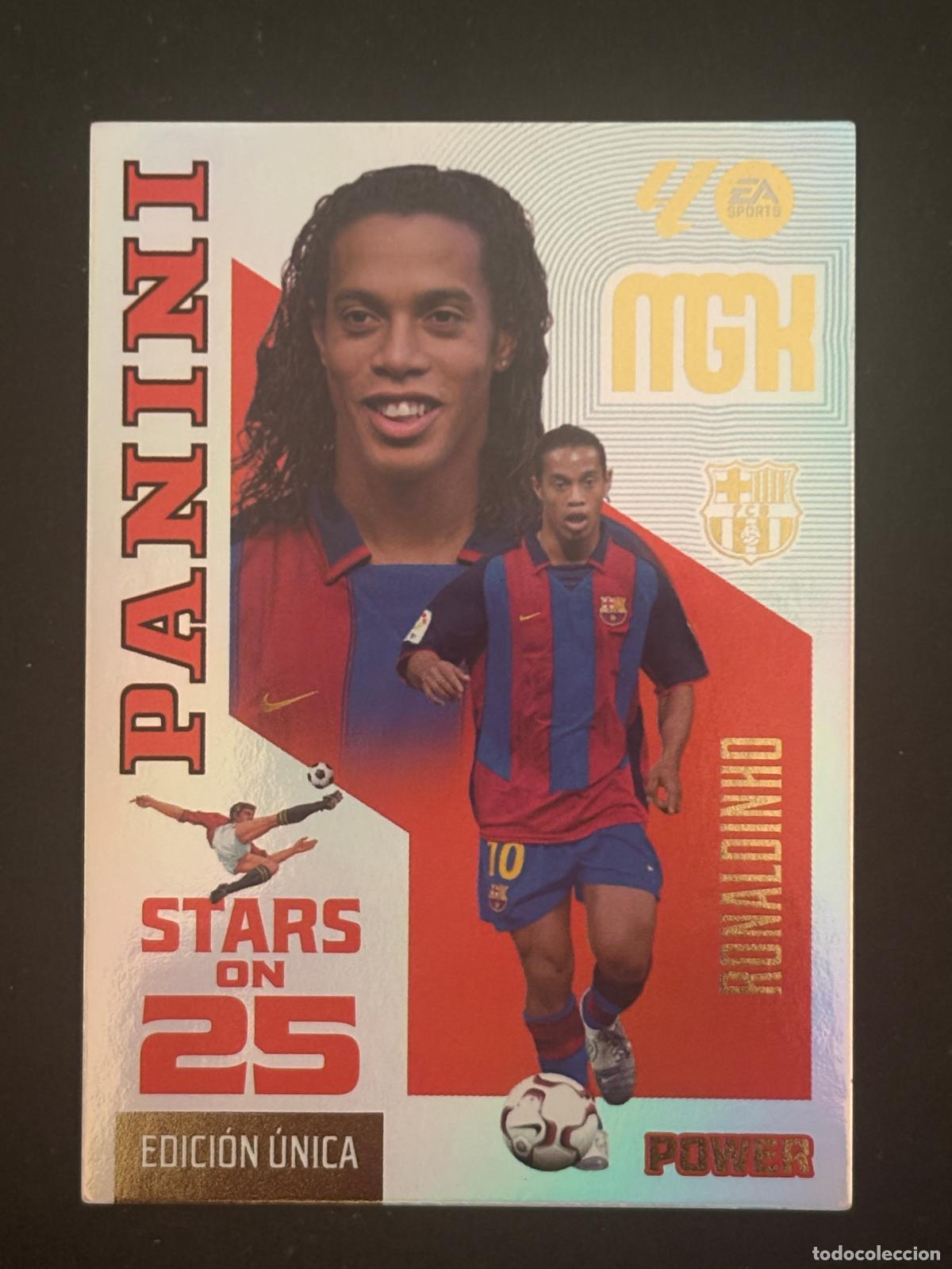 Cartes &agrave; collectionner de Football: 436P RONALDINHO STARS ON 25 POWER MEGACRACKS MGK 26-27 2026-2027 PANINI LIGA