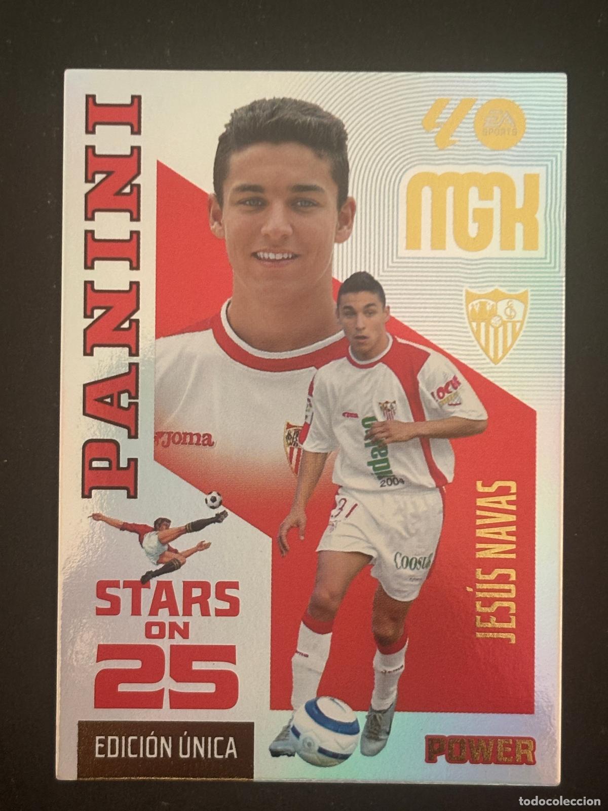 Cartes &agrave; collectionner de Football: 437P JES&Uacute;S NAVAS STARS ON 25 POWER MEGACRACKS MGK 26-27 2026-2027 PANINI LIGA