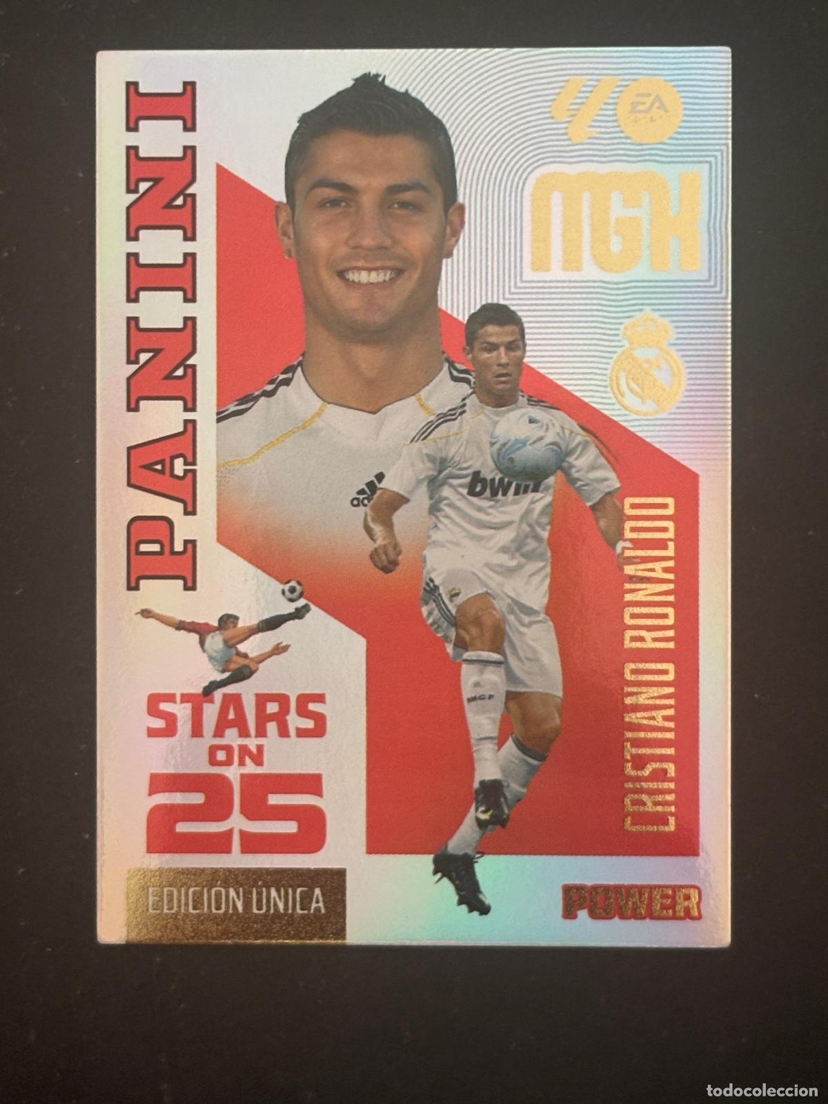 Cromos de f&uacute;tbol: 442P CRISTIANO RONALDO STARS ON 25 POWER MEGACRACKS MGK 26-27 2026-2027 PANINI LIGA