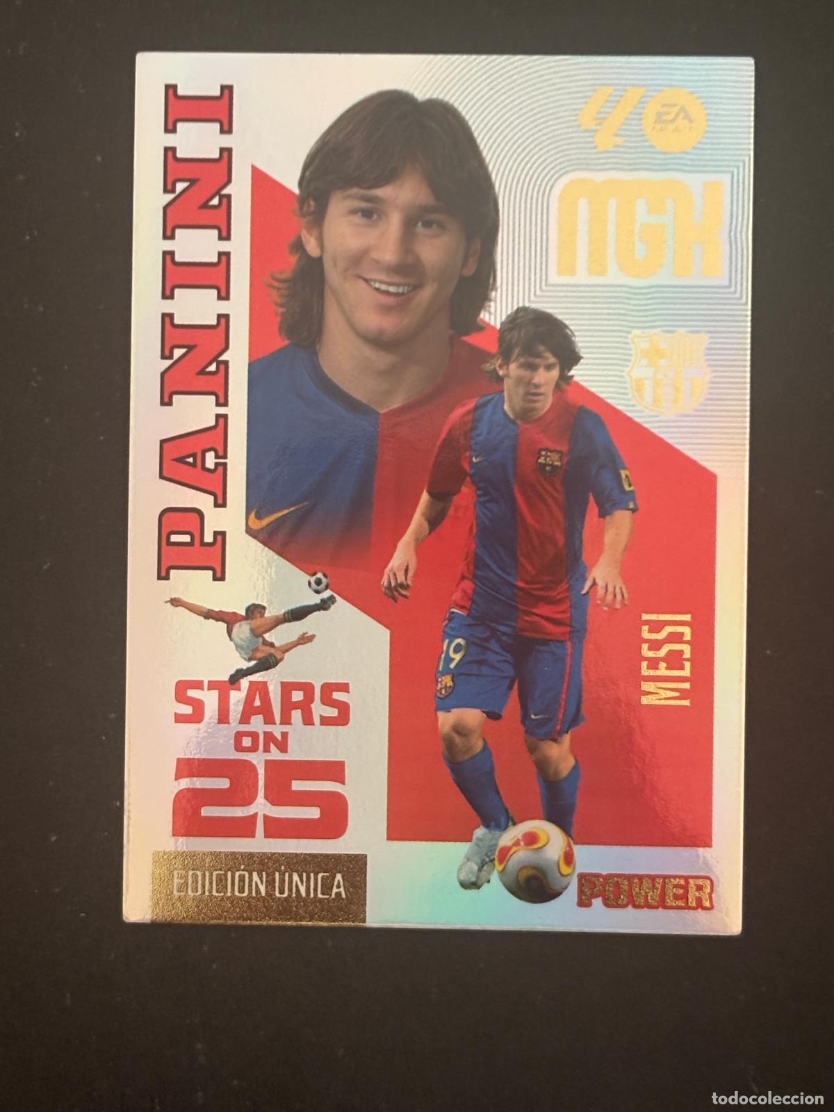 Figurine di Calcio: 440P MESSI STARS ON 25 POWER MEGACRACKS MGK 26-27 2026-2027 PANINI LIGA