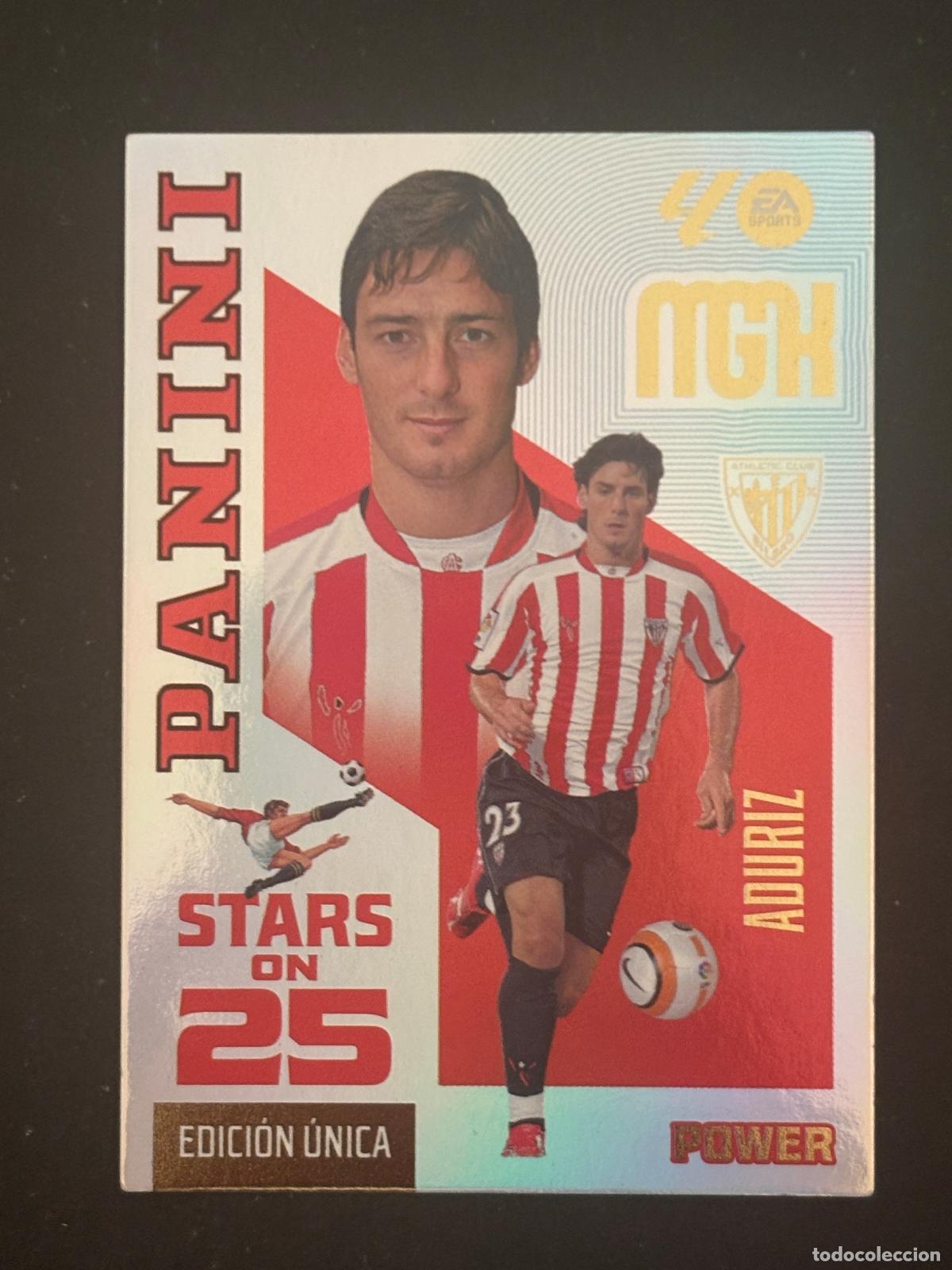 Fu&szlig;ball-Sticker: 433P ADURIZ STARS ON 25 POWER MEGACRACKS MGK 26-27 2026-2027 PANINI LIGA