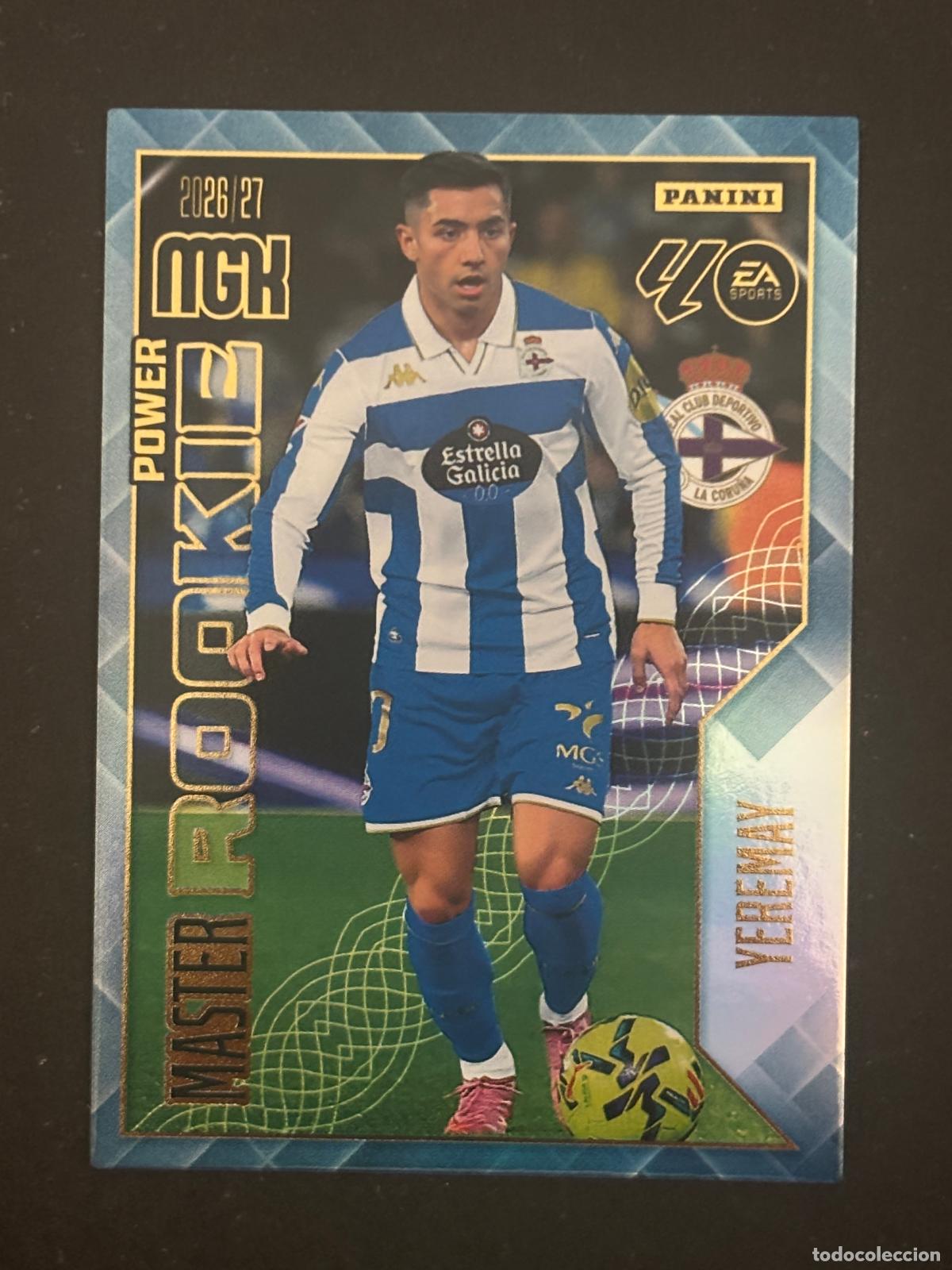 Fu&szlig;ball-Sticker: 423P YEREMAY DEPORTIVO MASTER ROOKIE POWER MEGACRACKS MGK 26-27 2026-2027 PANINI LIGA