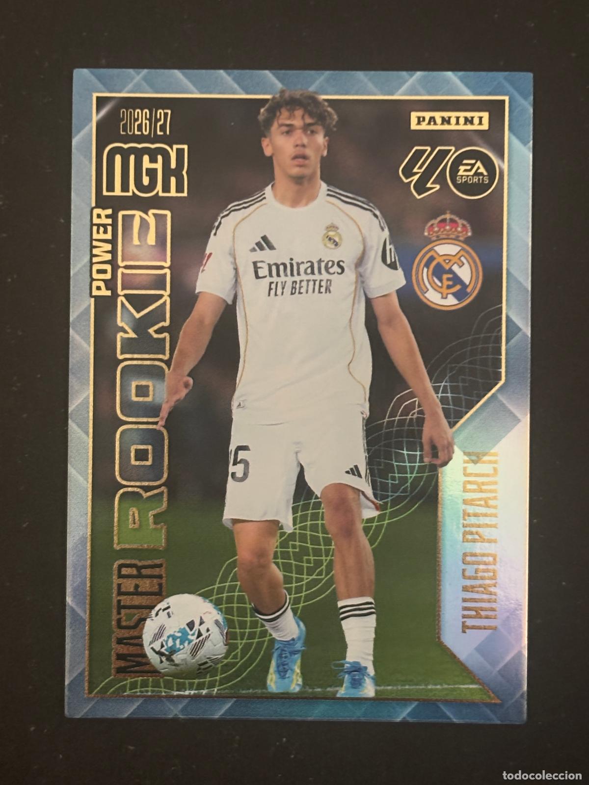 Fu&szlig;ball-Sticker: 419P THIAGO PITARCH MASTER ROOKIE POWER MEGACRACKS MGK 26-27 2026-2027 PANINI LIGA