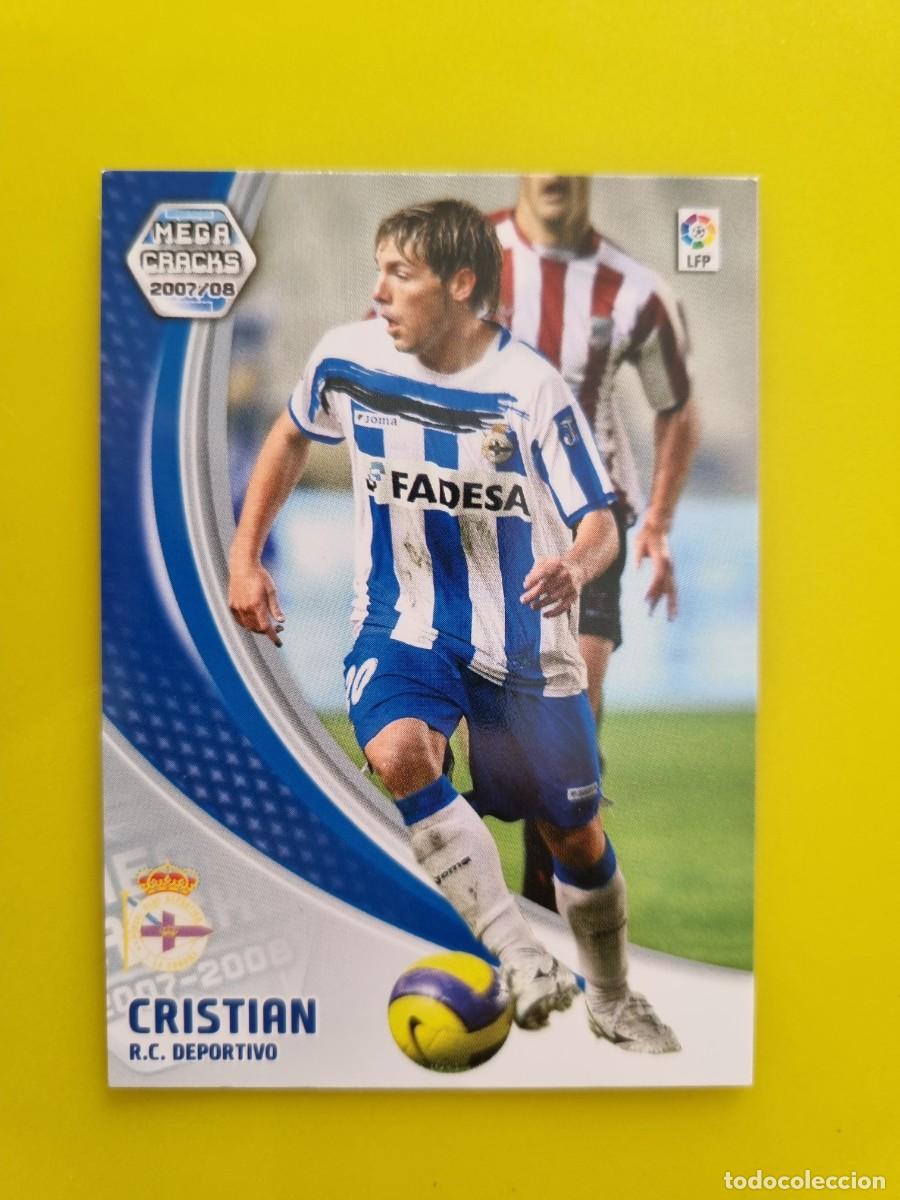 Cromos de f&uacute;tbol: CROMO FUTBOL MEGACRACKS 104 CRISTIAN RC DEPORTIVO 07 08 2007 2008 AR1026