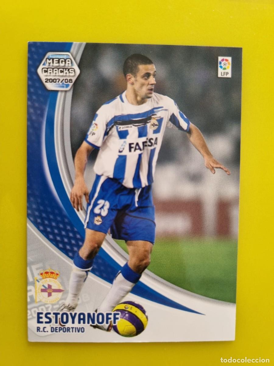 Cromos de f&uacute;tbol: CROMO FUTBOL MEGACRACKS 105 ESTOYANOFF RC DEPORTIVO 07 08 2007 2008 AR1026