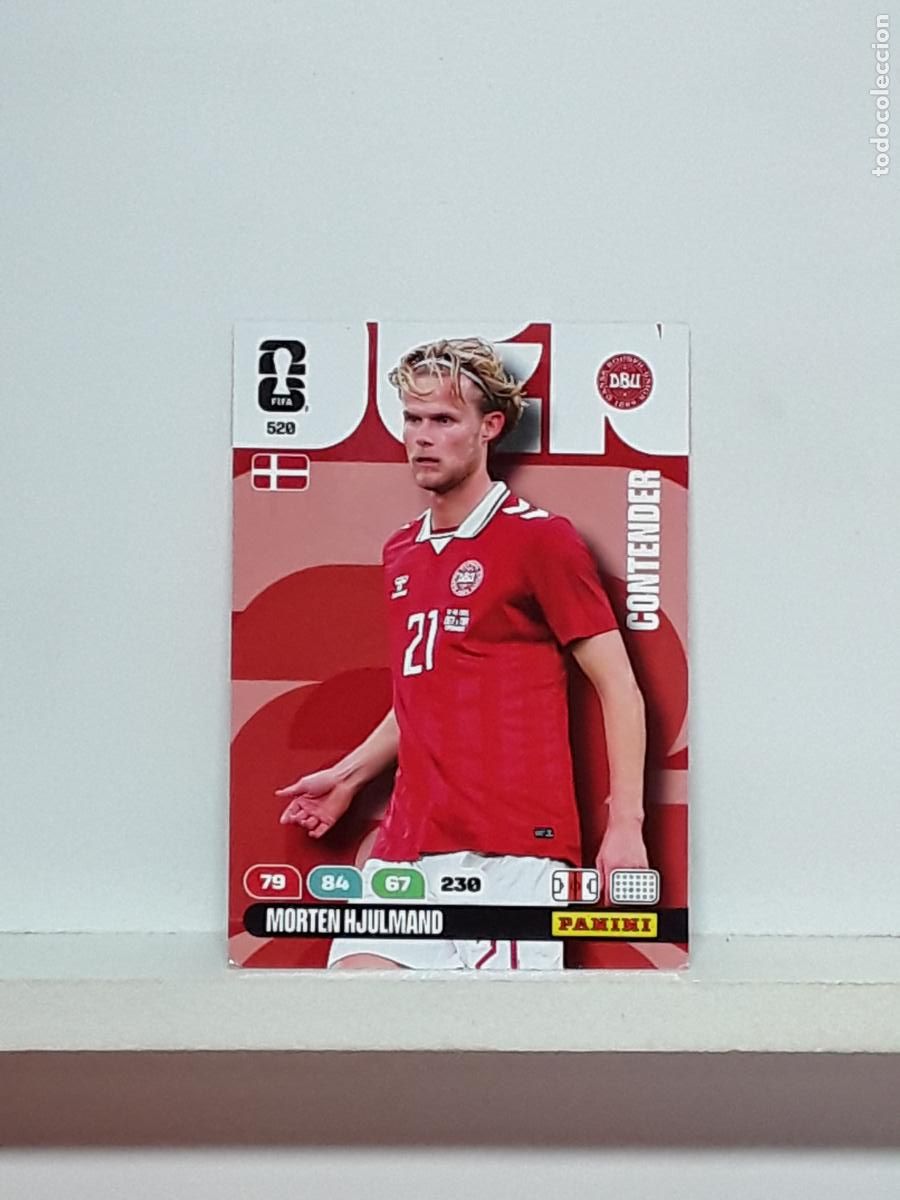 Cartes &agrave; collectionner de Football: ADRENALYN MUNDIAL 2026 WORLD CUP 26 ALBUM PANINI N 520 DINAMARCA MORTEN HJULMAND