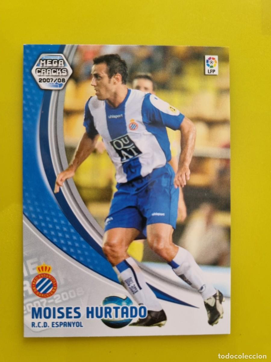 Cromos de f&uacute;tbol: CROMO FUTBOL MEGACRACKS 118 MOISES HURTADO RCD ESPANYOL 07 08 2007 2008 AR1026