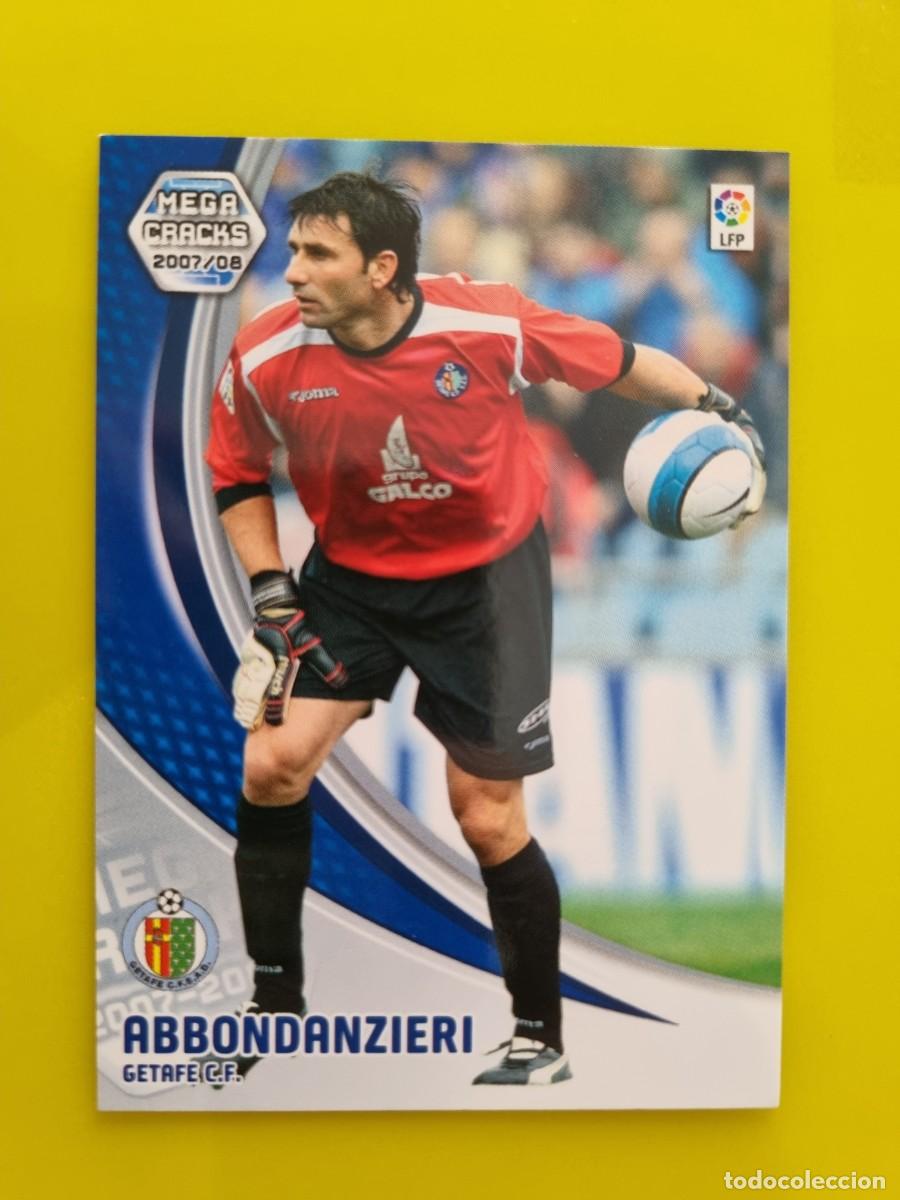Fu&szlig;ball-Sticker: CROMO FUTBOL MEGACRACKS 128 ABONDANZIERI GETAFE CF 07 08 2007 2008 AR1026