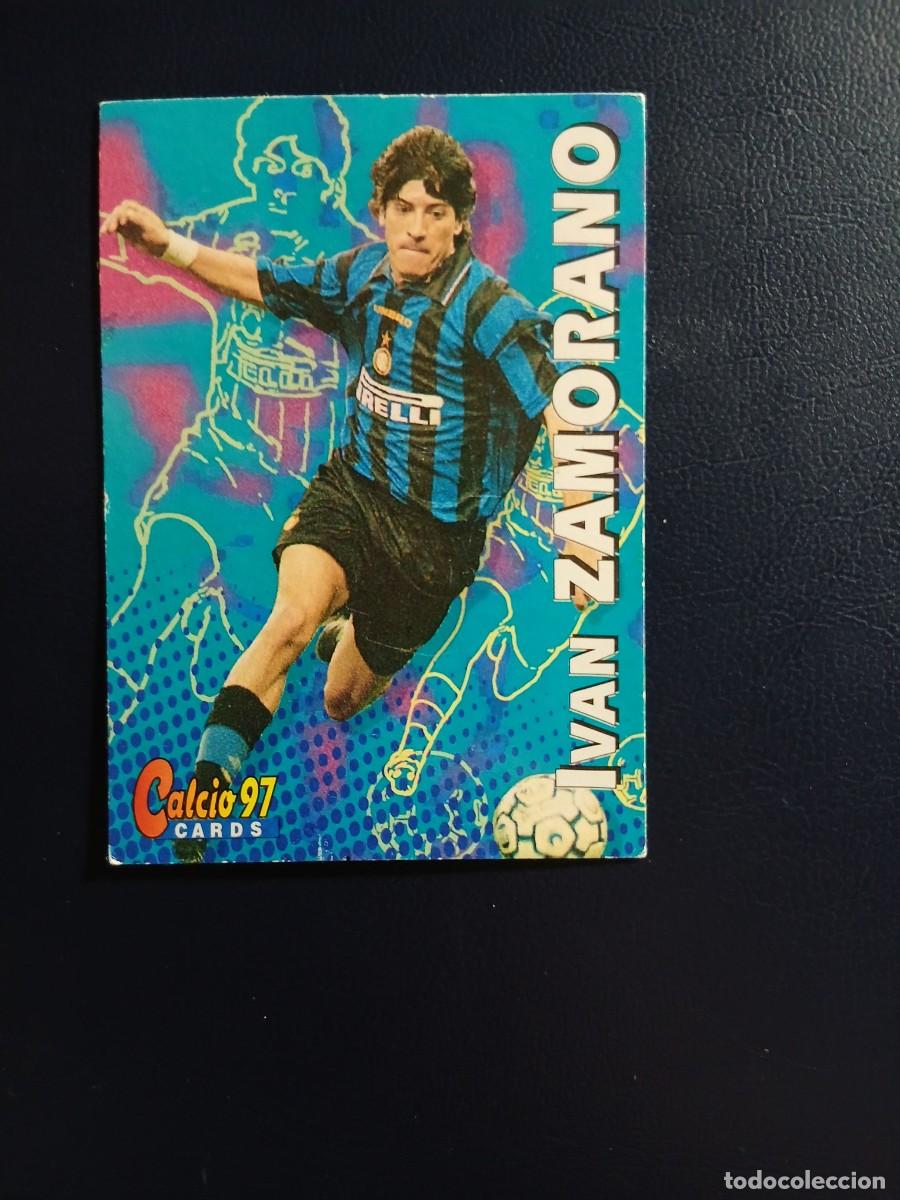 Fu&szlig;ball-Sticker: 88 Zamorano - Inter Milan - Calcio Cards 97 - Panini - Calciatori 1996 1997