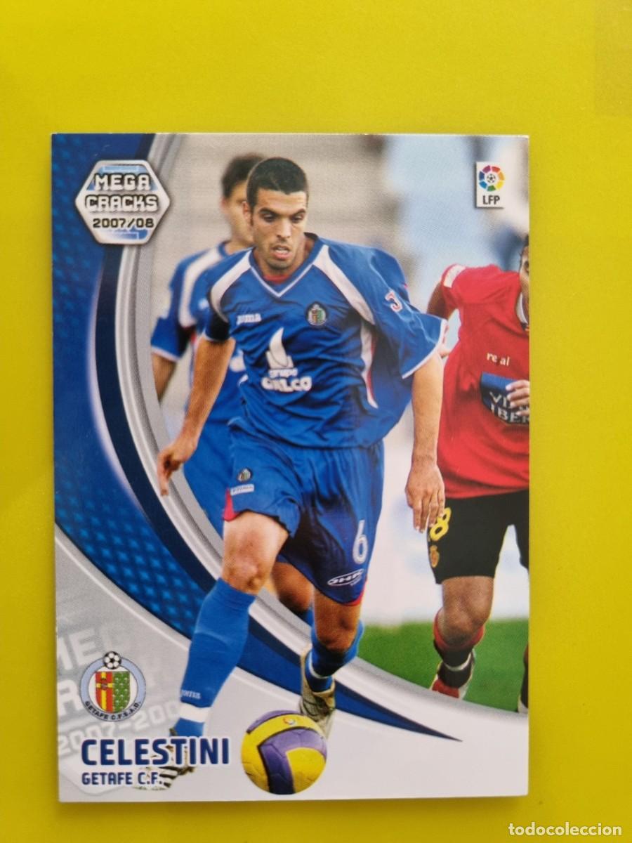 Fu&szlig;ball-Sticker: CROMO FUTBOL MEGACRACKS 134 CELESTINI GETAFE CF 07 08 2007 2008 AR1026