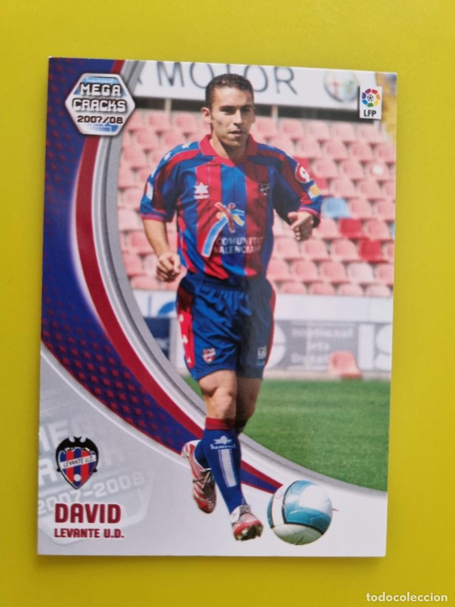 Cromos de f&uacute;tbol: CROMO FUTBOL MEGACRACKS 151 DAVID UD LEVANTE 07 08 2007 2008 AR1026