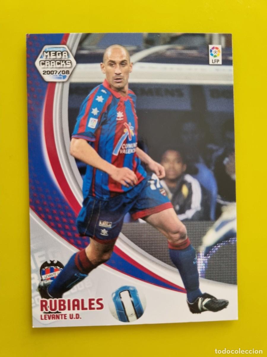 Cromos de f&uacute;tbol: CROMO FUTBOL MEGACRACKS 152 RUBIALES UD LEVANTE 07 08 2007 2008 AR1026
