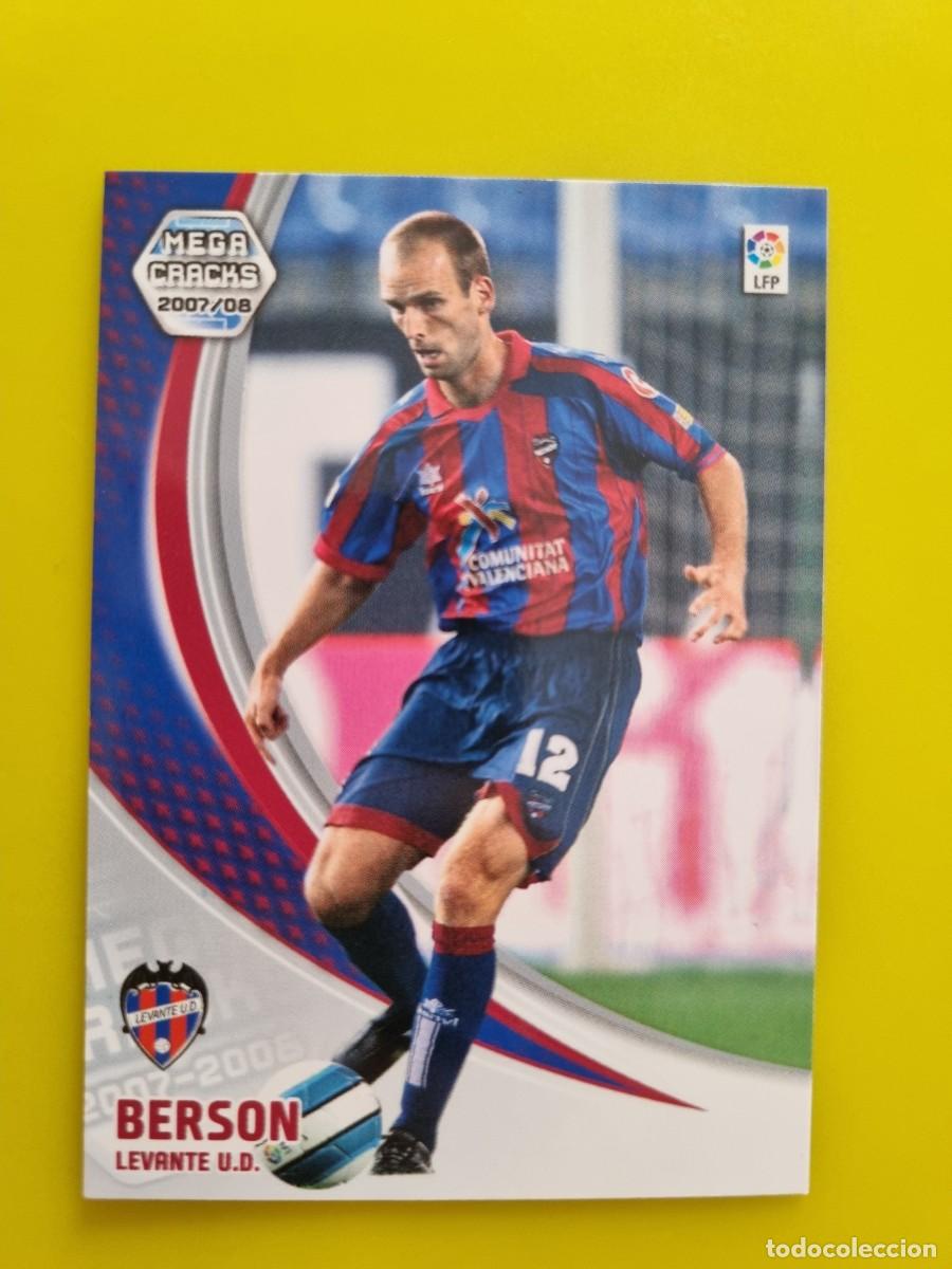 Cromos de f&uacute;tbol: CROMO FUTBOL MEGACRACKS 154 BERSON UD LEVANTE 07 08 2007 2008 AR1026