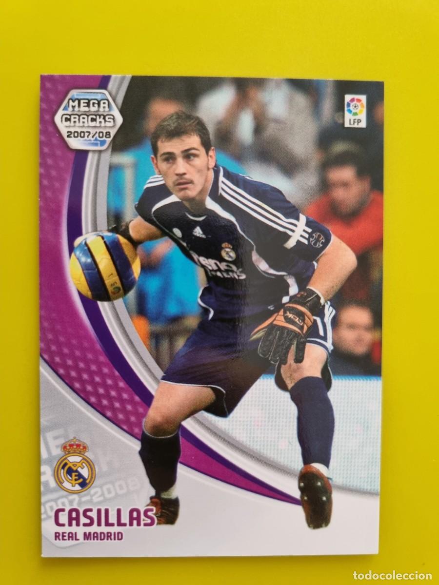 Cromos de f&uacute;tbol: CROMO FUTBOL MEGACRACKS 164 CASILLAS REAL MADRID 07 08 2007 2008 AR1026
