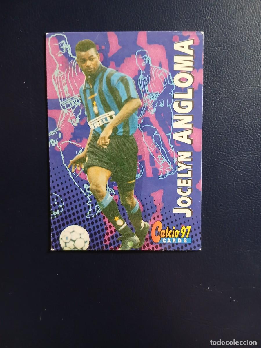 Cromos de f&uacute;tbol: 45 Angloma - Inter Milan - Calcio Cards 97 - Panini - Calciatori 1996 1997