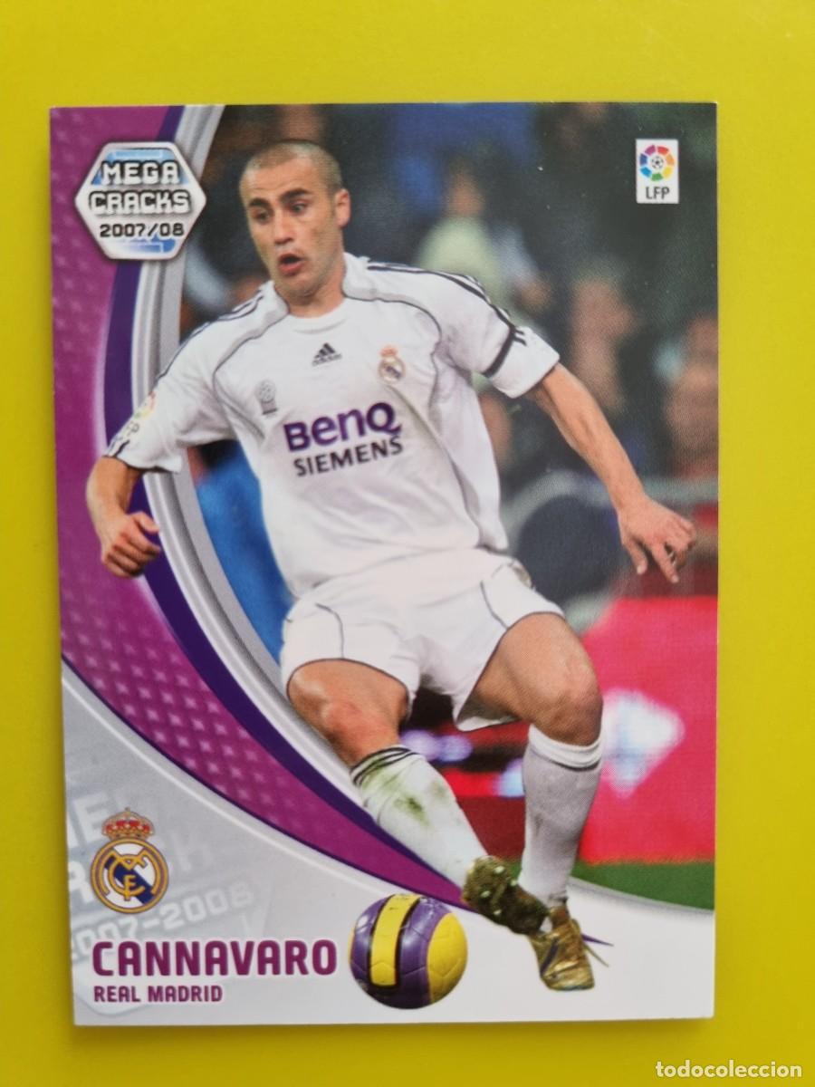 Cromos de f&uacute;tbol: CROMO FUTBOL MEGACRACKS 169 CANNAVARO REAL MADRID 07 08 2007 2008 AR1026