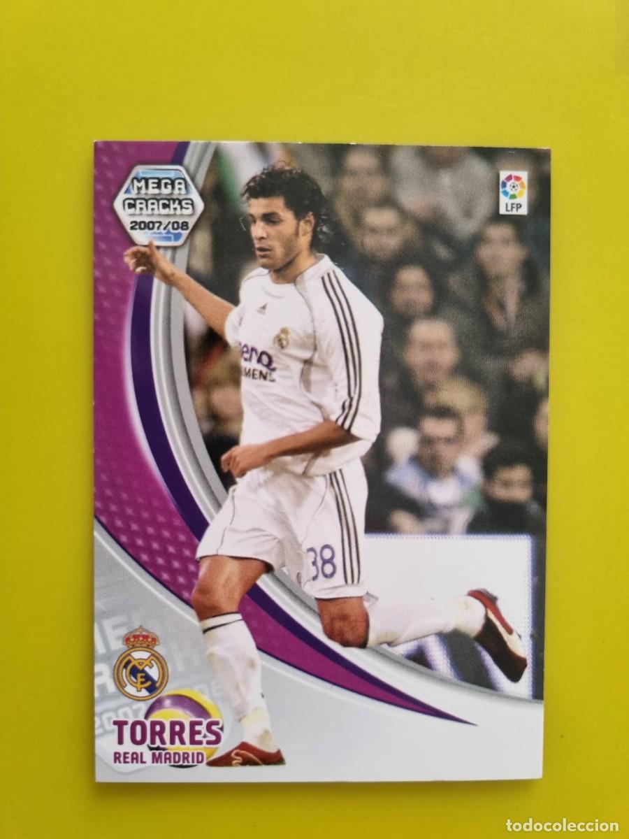 Cromos de f&uacute;tbol: CROMO FUTBOL MEGACRACKS 171 TORRES REAL MADRID 07 08 2007 2008 AR1026