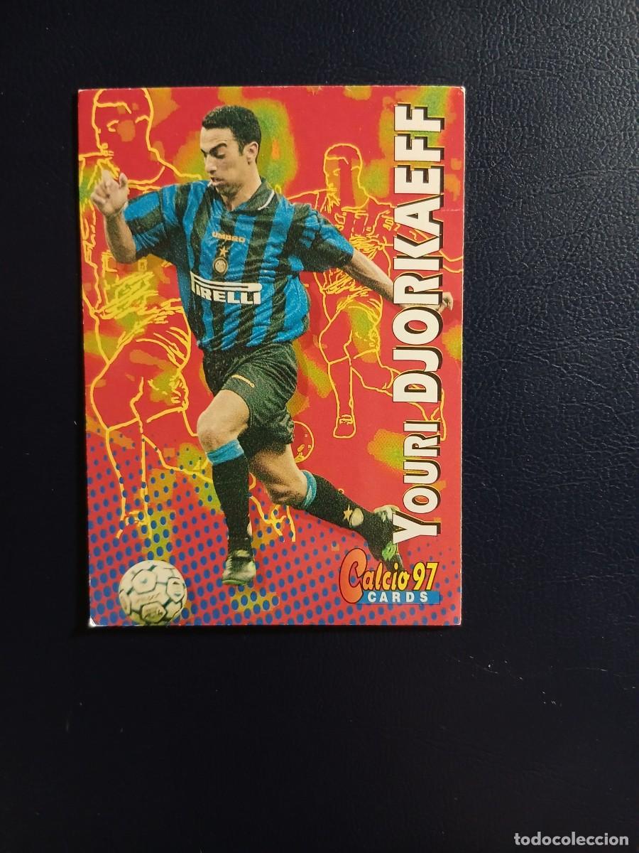 Cromos de f&uacute;tbol: 58 Djorkaeff - Inter Milan - Calcio Cards 97 - Panini - Calciatori 1996 1997