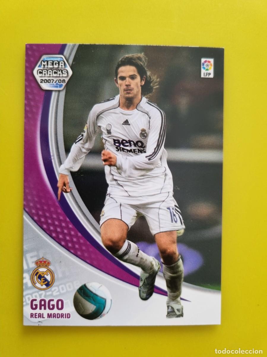 Cromos de f&uacute;tbol: CROMO FUTBOL MEGACRACKS 174 GAGO REAL MADRID 07 08 2007 2008 AR1026