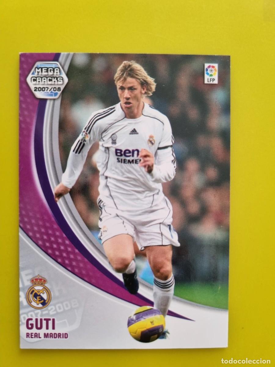 Cromos de f&uacute;tbol: CROMO FUTBOL MEGACRACKS 175 GUTI REAL MADRID 07 08 2007 2008 AR1026