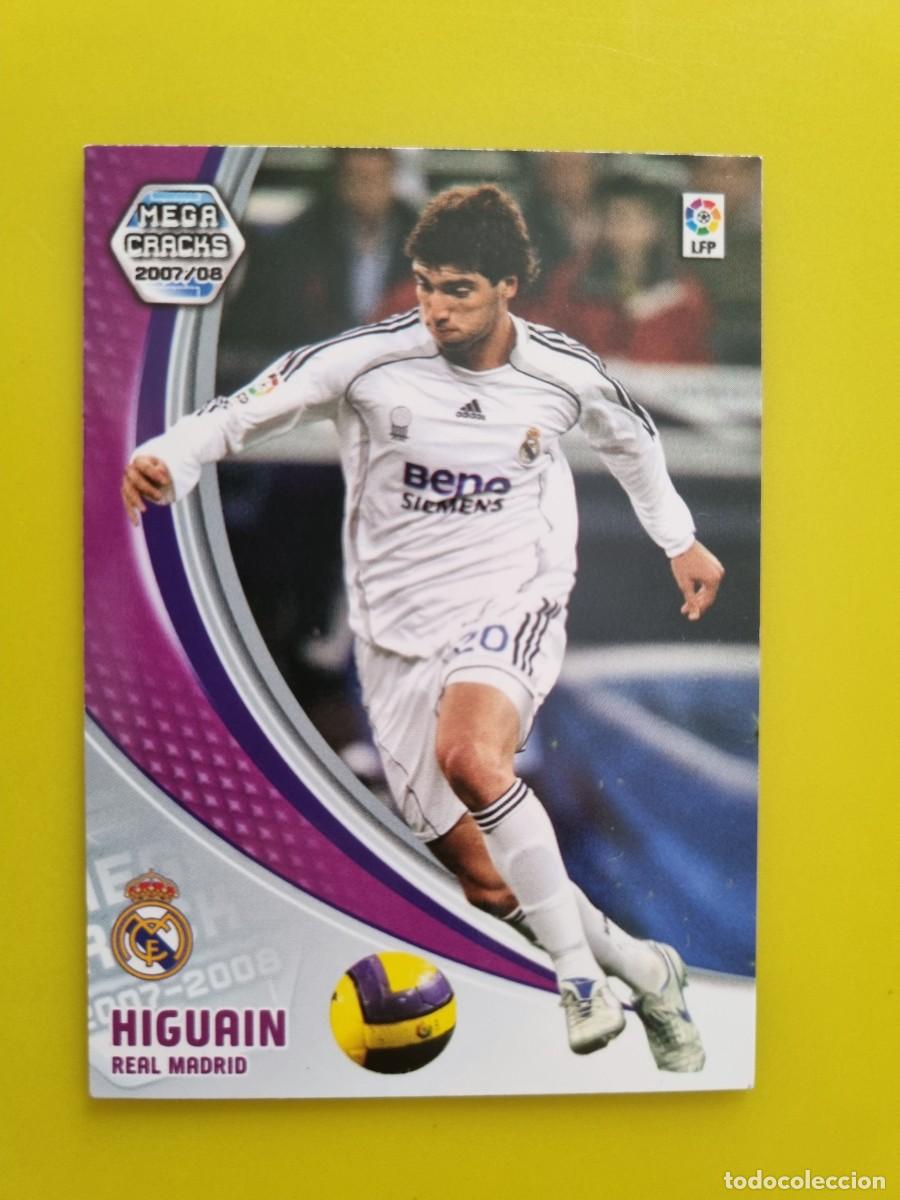 Cromos de f&uacute;tbol: CROMO FUTBOL MEGACRACKS 177 HIGUAIN REAL MADRID 07 08 2007 2008 AR1026