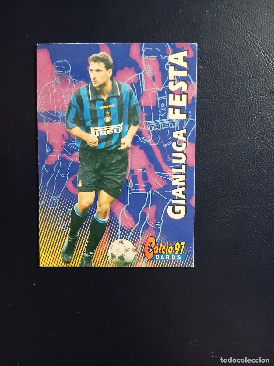Cromos de f&uacute;tbol: 29 Festa - Inter Milan - Calcio Cards 97 - Panini - Calciatori 1996 1997