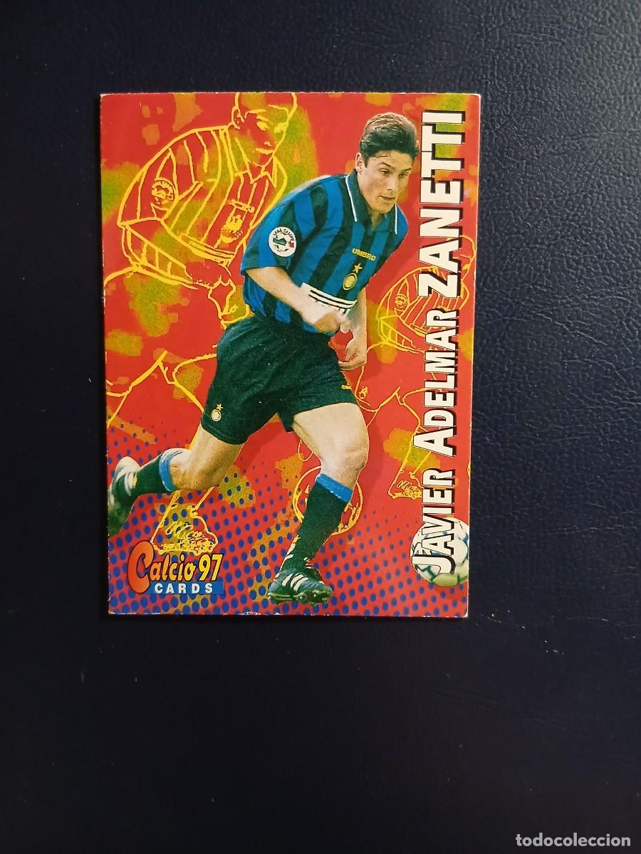 Cromos de f&uacute;tbol: 80 Zanetti - Inter Milan - Calcio Cards 97 - Panini - Calciatori 1996 1997