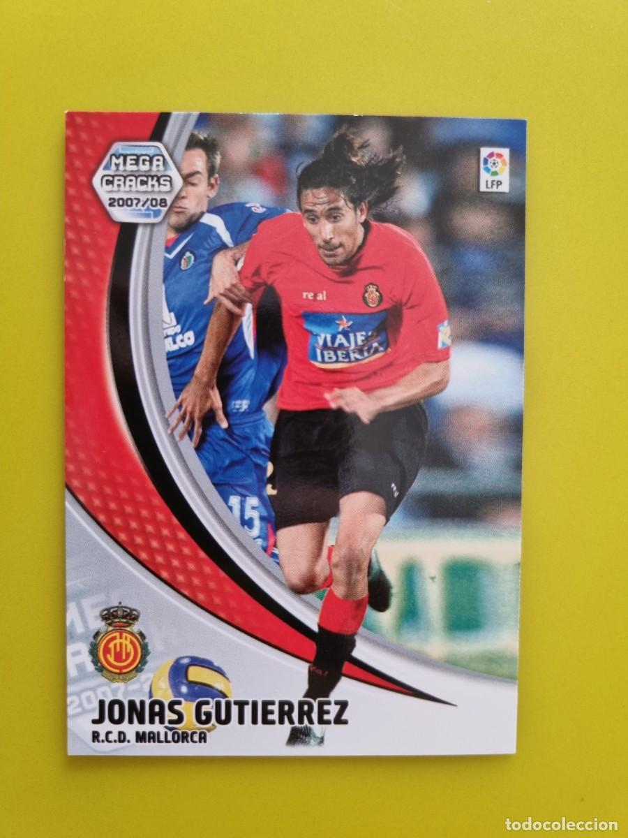 Cromos de f&uacute;tbol: CROMO FUTBOL MEGACRACKS 193 JONAS GUTIERREZ RCD MALLORCA 07 08 2007 2008 AR1026