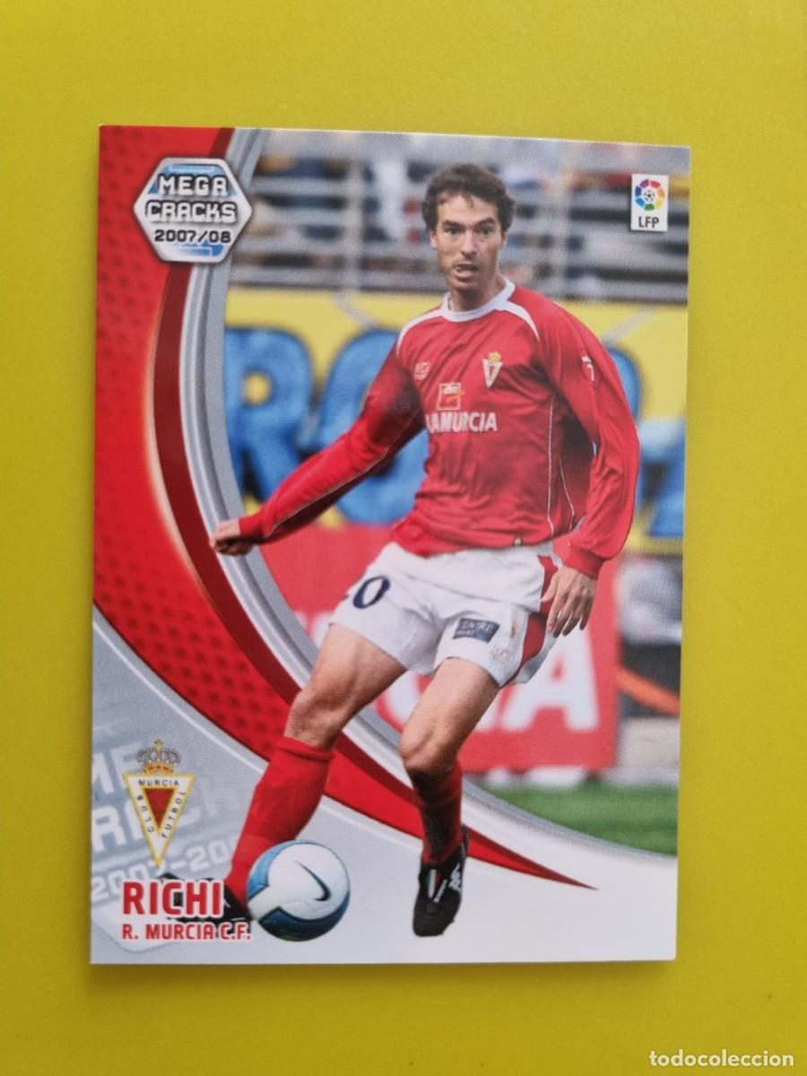 Cromos de f&uacute;tbol: CROMO FUTBOL MEGACRACKS 210 RICHI R MURCIA CF 07 08 2007 2008 AR1026