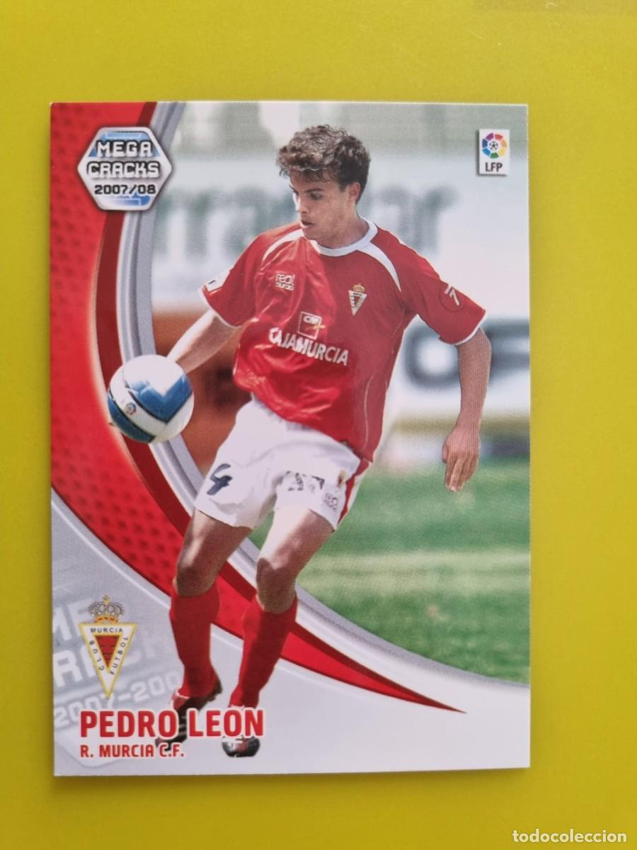 Cromos de f&uacute;tbol: CROMO FUTBOL MEGACRACKS 211 PEDRO LEON R MURCIA CF 07 08 2007 2008 AR1026