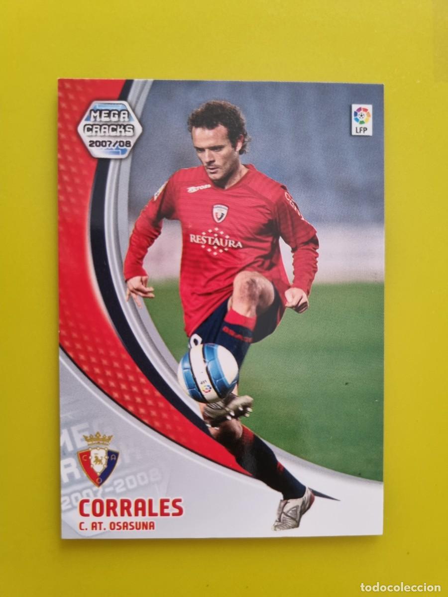 Cromos de f&uacute;tbol: CROMO FUTBOL MEGACRACKS 224 CORRALES OSASUNA 07 08 2007 2008 AR1026