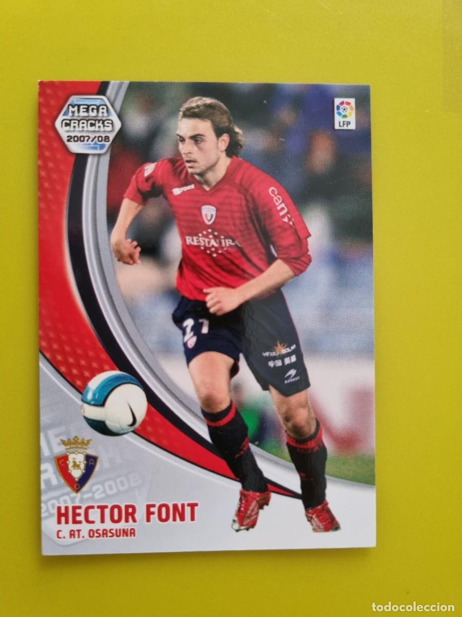 Cromos de f&uacute;tbol: CROMO FUTBOL MEGACRACKS 232 HECTOR FONT OSASUNA 07 08 2007 2008 AR1026