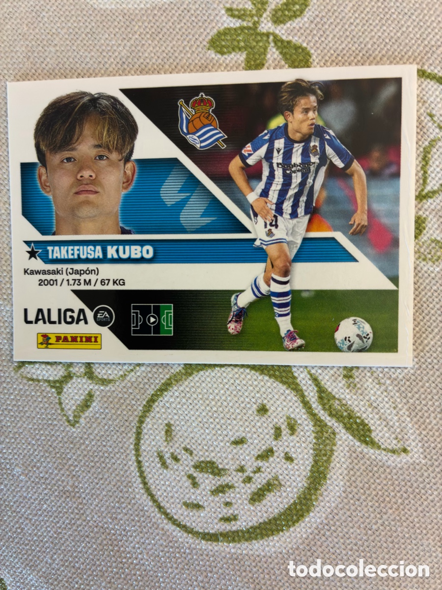 Cromos de f&uacute;tbol: Cromo N&ordm; 17 Takefusa Kubo - Real Sociedad - Colecci&oacute;n Este Panini Liga EA Sports 2026-27 - Impecable