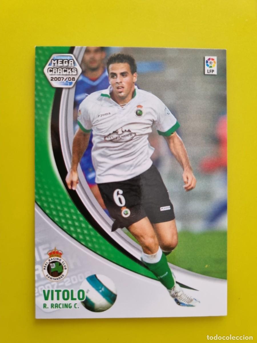 Football Stickers: CROMO FUTBOL MEGACRACKS 243 VITOLO RACING DE SANTANDER 07 08 2007 2008 AR1026