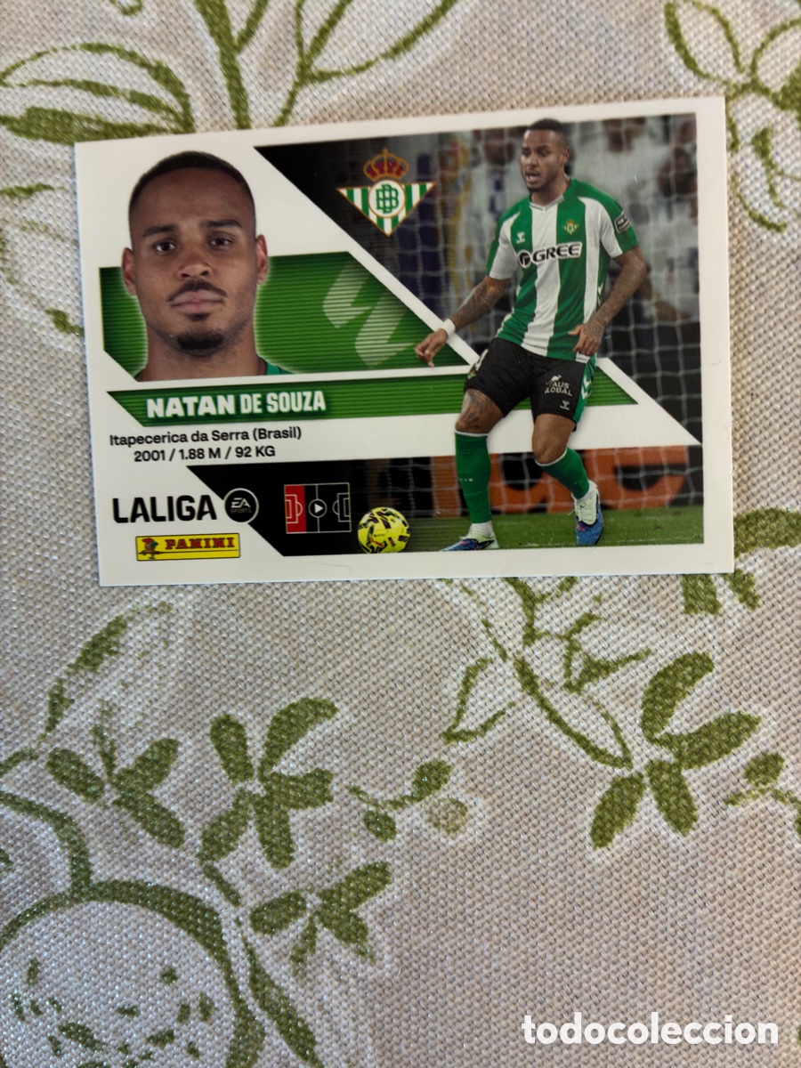 Cromos de f&uacute;tbol: Cromo N&ordm; 8 Natan - Real Betis - Colecci&oacute;n Este Panini Liga EA Sports 2026-27 - Impecable