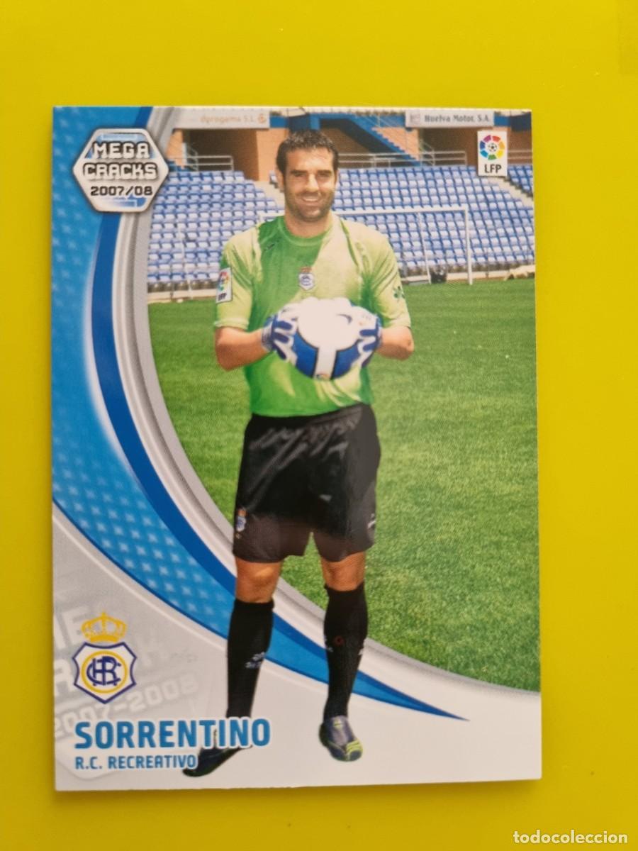 Cromos de f&uacute;tbol: CROMO FUTBOL MEGACRACKS 254 SORRENTINO RC RECREATIVO 07 08 2007 2008 AR1026