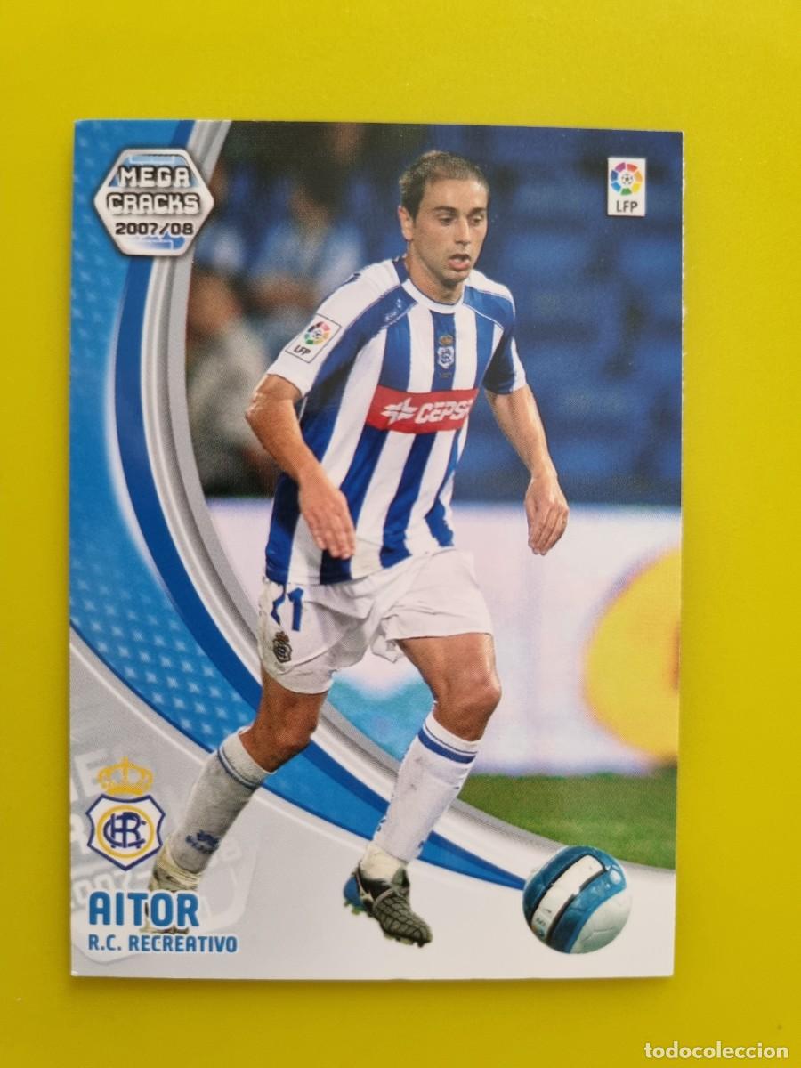Cromos de f&uacute;tbol: CROMO FUTBOL MEGACRACKS 265 AITOR RC RECREATIVO 07 08 2007 2008 AR1026