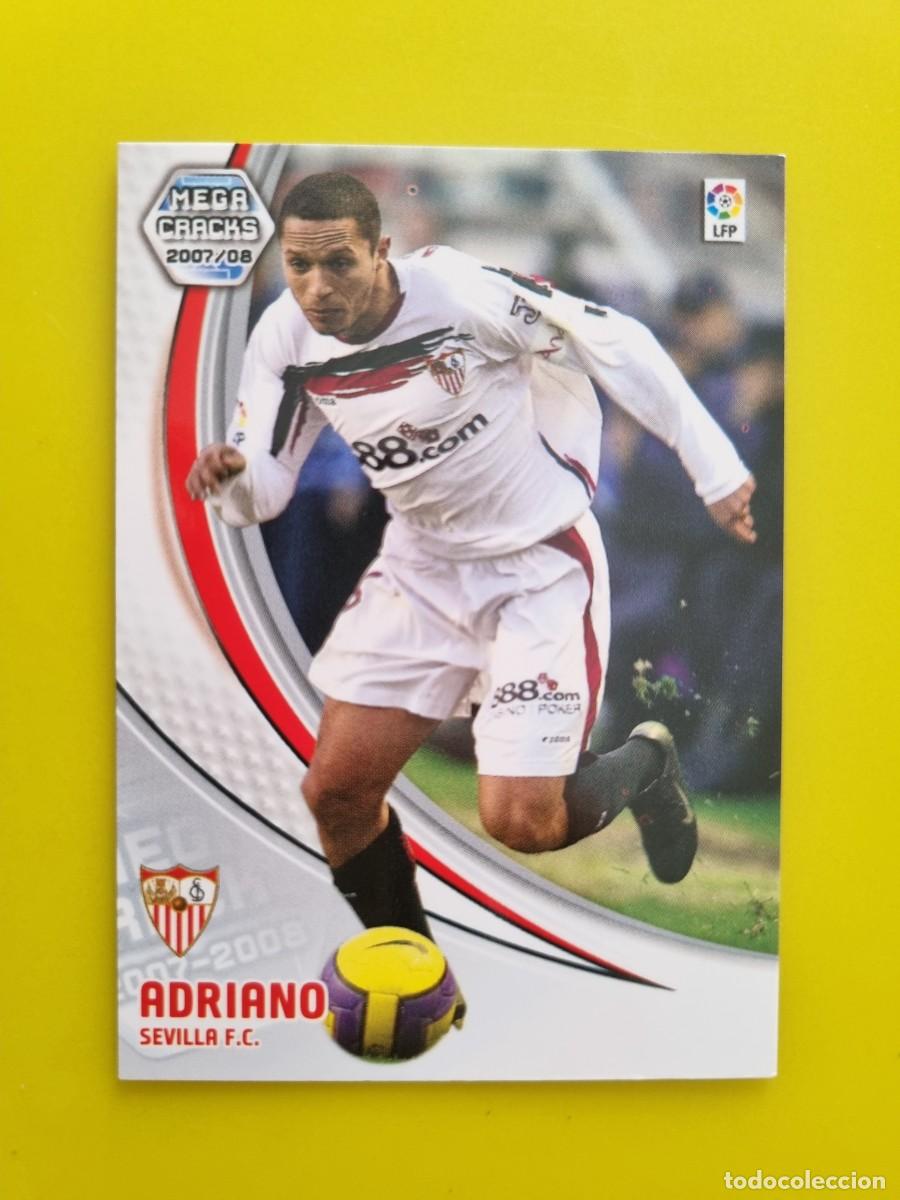 Fu&szlig;ball-Sticker: CROMO FUTBOL MEGACRACKS 284 ADRIANO SEVILLA FC 07 08 2007 2008 AR1026