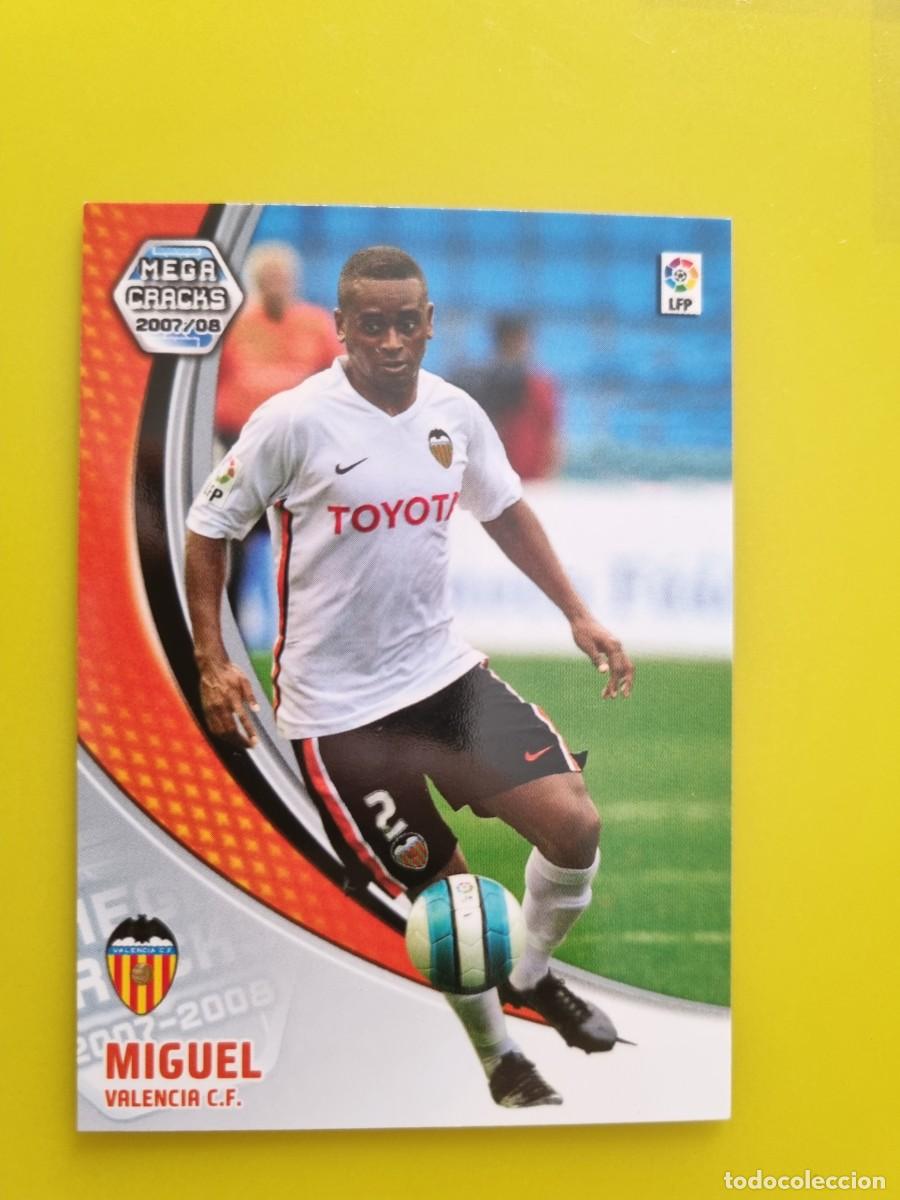Fu&szlig;ball-Sticker: CROMO FUTBOL MEGACRACKS 291 MIGUEL VALENCIA CF 07 08 2007 2008 AR1026