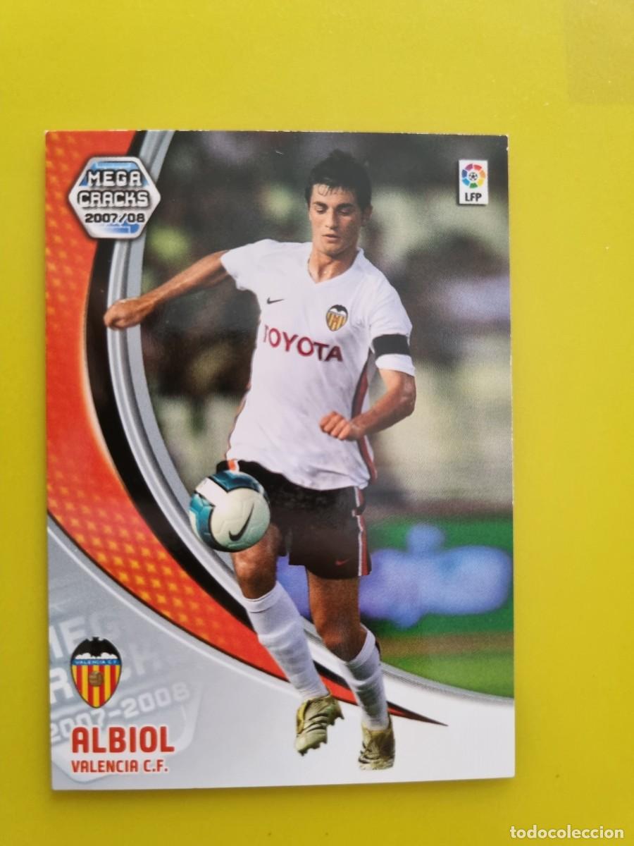 Fu&szlig;ball-Sticker: CROMO FUTBOL MEGACRACKS 292 ALBIOL VALENCIA CF 07 08 2007 2008 AR1026