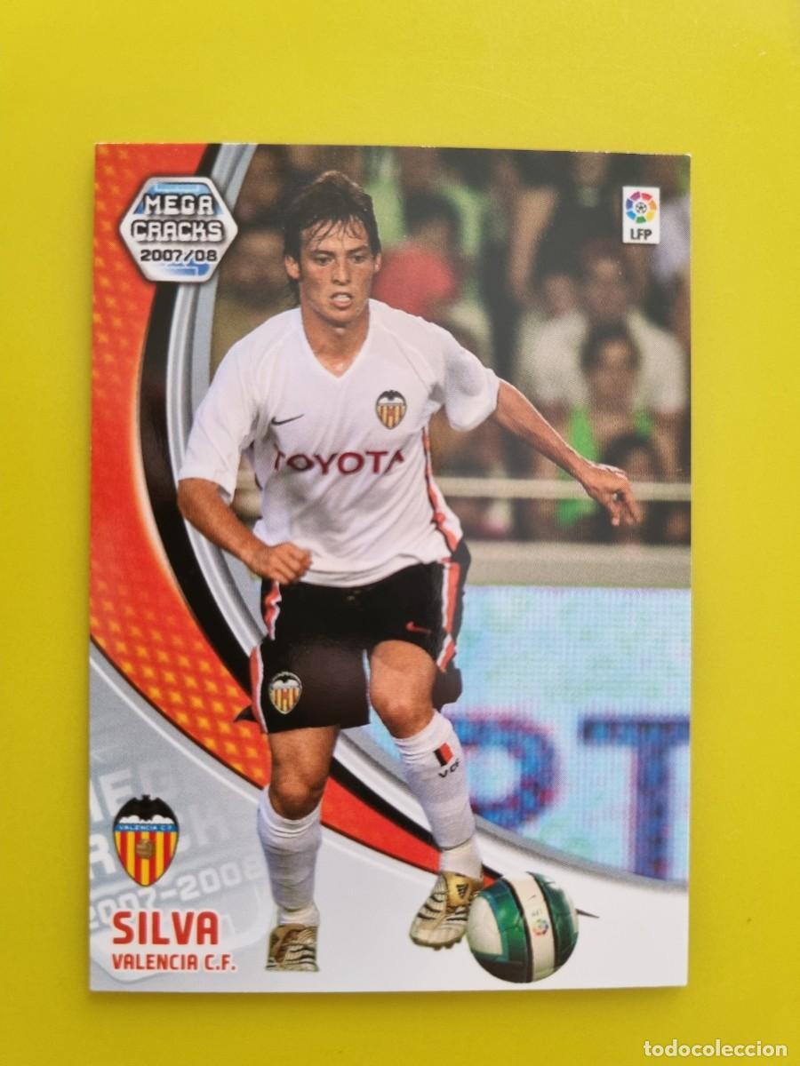 Cromos de f&uacute;tbol: CROMO FUTBOL MEGACRACKS 301 SILVA VALENCIA CF 07 08 2007 2008 AR1026