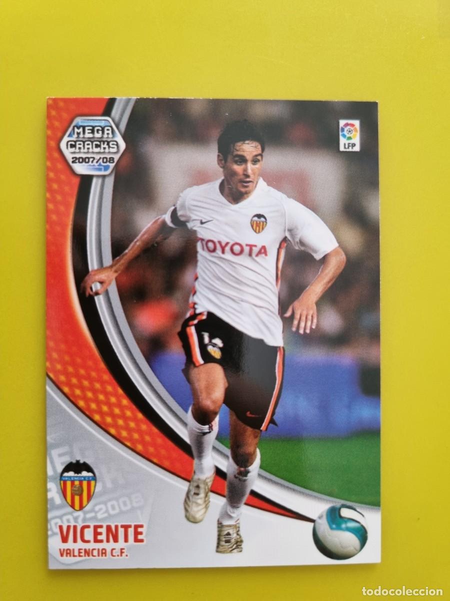 Cromos de f&uacute;tbol: CROMO FUTBOL MEGACRACKS 302 VICENTE VALENCIA CF 07 08 2007 2008 AR1026