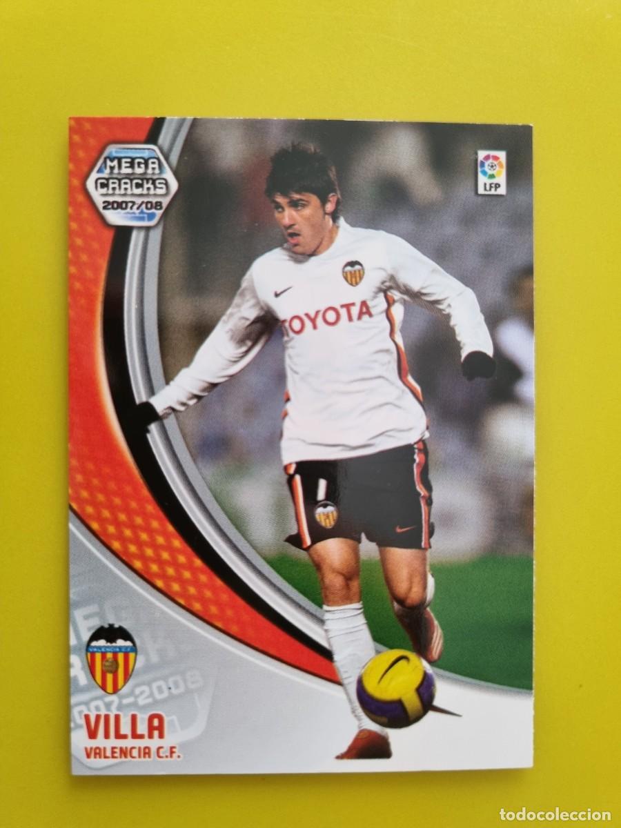 Cromos de f&uacute;tbol: CROMO FUTBOL MEGACRACKS 305 VILLA VALENCIA CF 07 08 2007 2008 AR1026