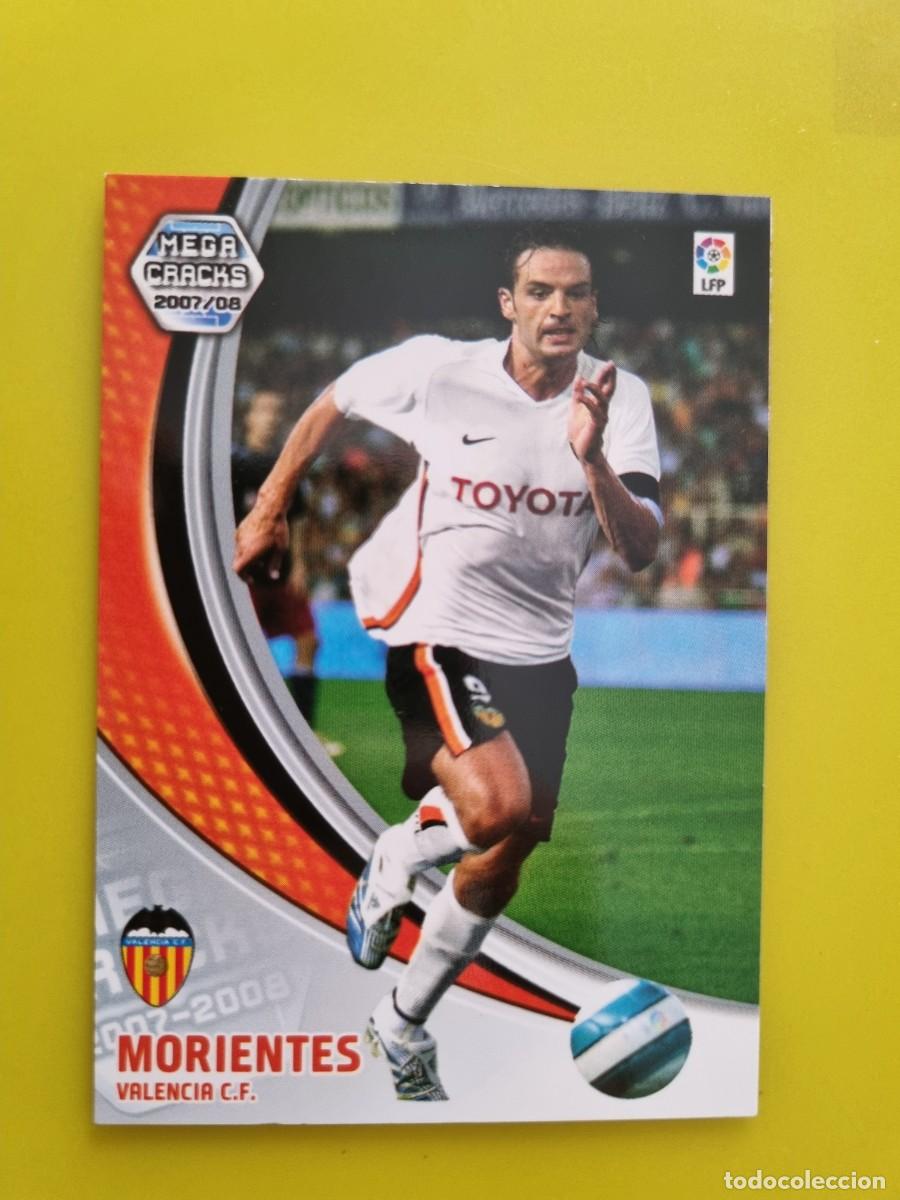 Cromos de f&uacute;tbol: CROMO FUTBOL MEGACRACKS 306 MORIENTES VALENCIA CF 07 08 2007 2008 AR1026
